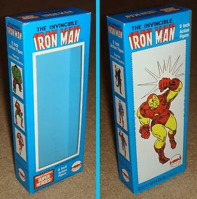 Mego 8  Iron Man Box Only • $14.50