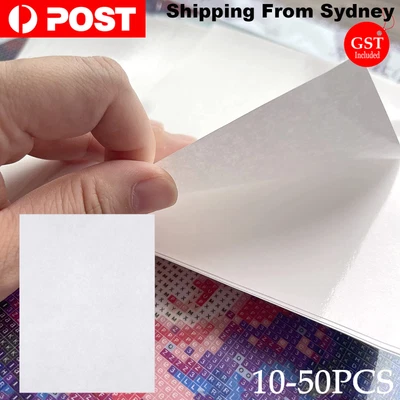 $5.99 • Buy 10-50X Diamond Painting Release Paper Double-Sided Release Non-Stick Paper Cover