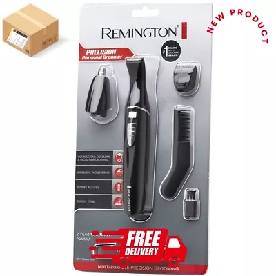 New Remington Personal Groomer Trimmer Hair Ear Nose Eyebrow Neck Shaver Men   • $27