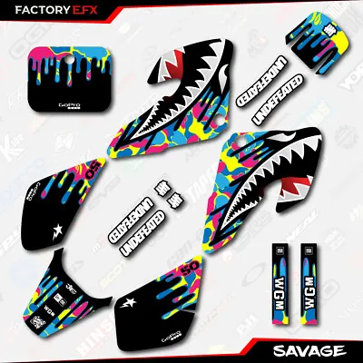 CMYK Savage Camo Racing Graphics Kit Fits Honda 2000-2003 XR50 XR 50 00-03 • $44.99