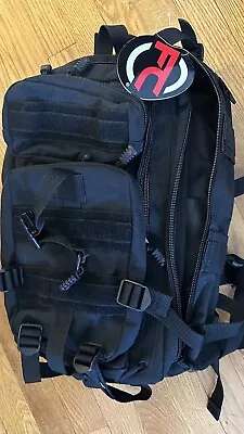 New Flying Circle 3 Day Bag Assault Pack Tactical Backpack Black Night Military • $25