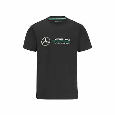 Mercedes Benz AMG Petronas F1 Kids Large Logo T-Shirt -Youth Black • $29.99