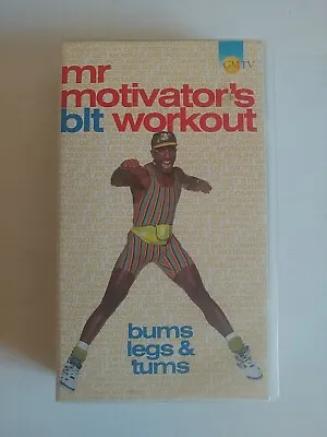 Mr Motivator - Bums Legs And Tums Workout Video Tape (VHS 1994) • £5.99