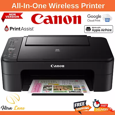 $78.19 • Buy Canon Wireless Printer Print Photo Scan Copy Home Student Office Document WIFI