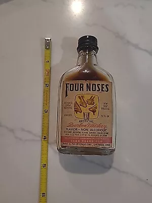 Vintage Bottle - Four Noses Artificial Bourbon Whiskey Flavor Non Alcoholic • $5