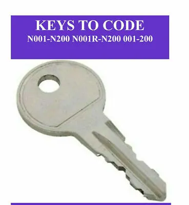 £3.50 • Buy NISSAN VAUXHALL THULE FORD Roof Box Keys To Code 001-200 N001-200 N001-N200R +