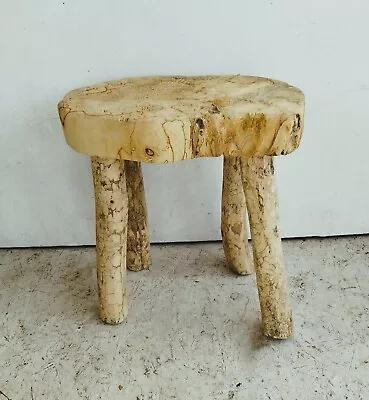 Driftwood Stool Driftwood Side Table Wooden Milking Stool Rustic Stool /table • £130