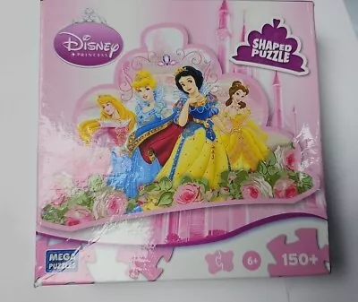 Disney Princess Mega Tiara Shaped Puzzle 150 Pieces 6+ • $11.35
