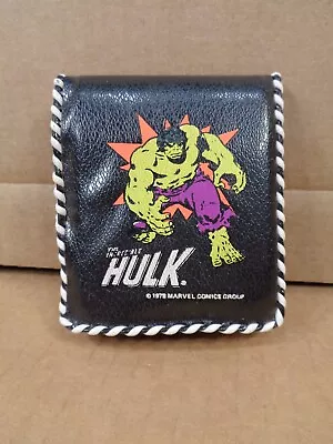 Vintage 1978 Marvel The Incredible Hulk Bi-fold Billfold Wallet Excellent Cond • $11.99