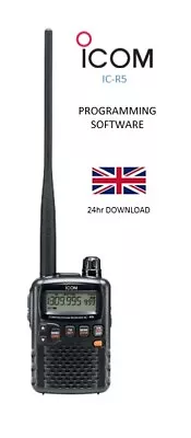 Icom Cs-r5 Ic-r5 Programming Software • £19.99