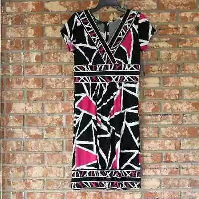 AB Studio Multicolored Short Sleeve Dress NWT • $27.80