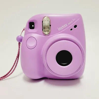Fujifilm Instax Mini 7+ Instant Camera Lavender - For Parts/Not Working • $13.89