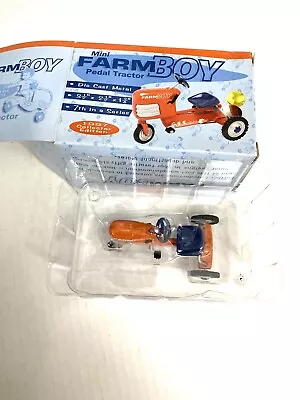 Mini Farm Boy Pedal Tractor 1997 Collector Edition By Xonex Die Cast Metal • $10.10