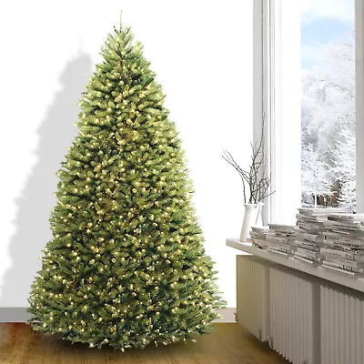 8ft Artificial Holiday Standing Xmas Christmas Tree + 750 LED Prelit Light Decor • $159.99