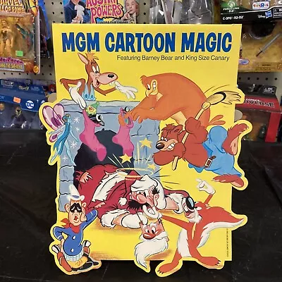 MGM Cartoon Magic Video Store Display 1983 10 3/8x12 • $120.71