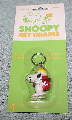 Vintage Snoopy Hobo Joe Keychain Sealed In Package • $4.99