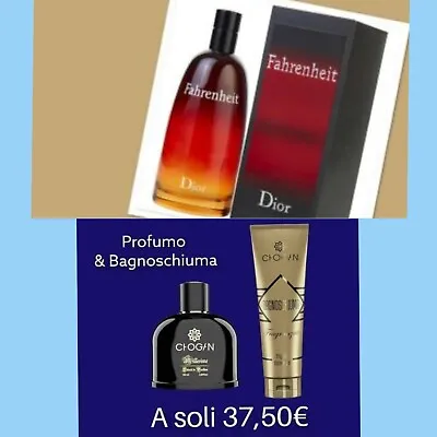 Men's Gift Perfume 100ml + Bath Foam Chogan 03 Fahrenheit • £38.55