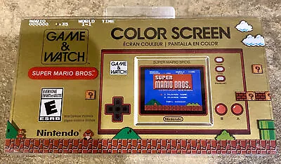 Nintendo Game & Watch: Super Mario Bros. - Brand New - Sealed - Happy Mar10 Day! • $43.99