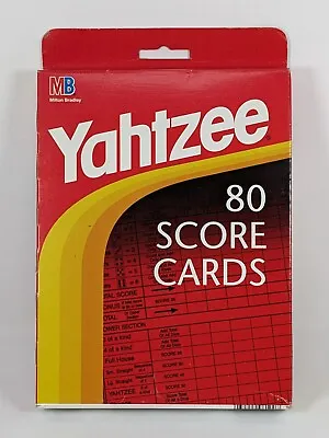 Vintage 1996 YAHTZEE Score Pads 80 Score Cards E6100 NEW • $12.75