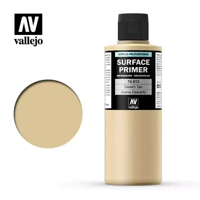 Vallejo Surface Primer 74.613 Desert Tan 200ml • $15.29