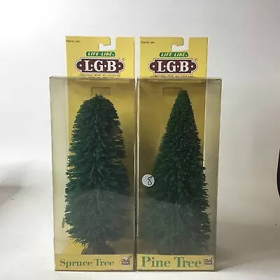 Lot Of 2 LGB 1904 & 1905 G Scale Pine & Spruce Tree • $29.99