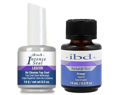 IBD - LED/UV Intense Seal 0.5oz (60505)+Natural Nail Primer 0.5 Oz (60830+) • $18.40