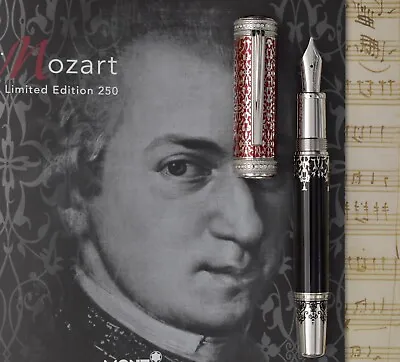 MONTBLANC 2006 Wolfgang Amadeus Mozart Limited Edition 250 Fountain Pen #36392 • $19000