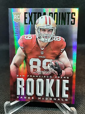 Vance McDonald | 2013 Prestige #263 Extra Points Rookie RC SF 49ers Card /25 • $14.99