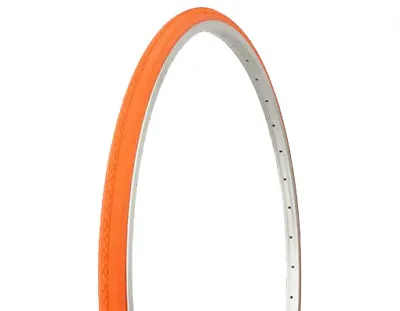 NEW! Bicycle DURO Tire  27  X 1   Bike TlRE Solid Colors Slick Road Fixie MTB  • $22.99