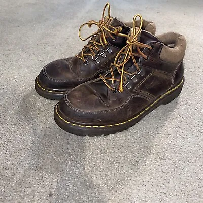 Vintage Doc Martens (Dr. Martins) Brown Made In England Air Cushion Soles US 6 • $39.99