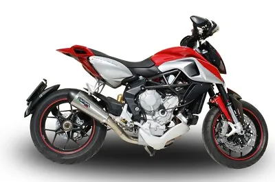 MV Agusta Rivale 800 2014-2016 GPR Exhaust SlipOn Silencer Pipe GP Evo Titanium • $489