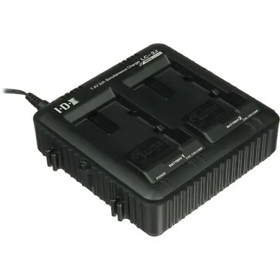 JVC IDX LC-2J Dual Charger For SSL-JVC50 7.4V JVC Batteries • $229