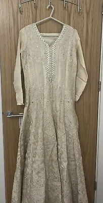£55 • Buy Indian Pakistani Long Anarkali Dress Occasion Dress Ball-gown.