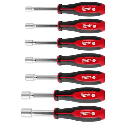 Milwaukee 48-22-2547 SAE HollowCore Magnetic Nut Driver Set - 7 PC • $47.47
