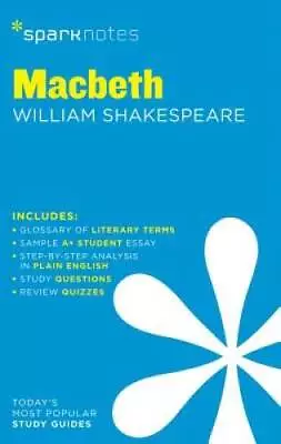 Macbeth SparkNotes Literature Guide (SparkNotes Literature Guide Series) - GOOD • $4.12