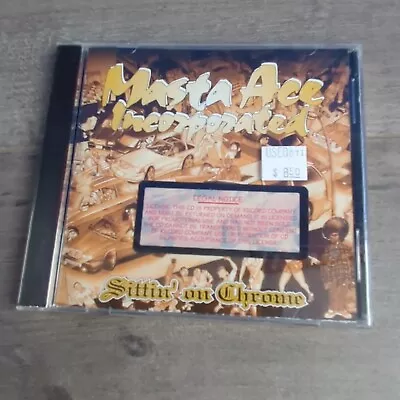 MASTA ACE INCORPORATED Sittin’ On Chrome CD - Hip Hop Rap East Coast Promo • $44.99