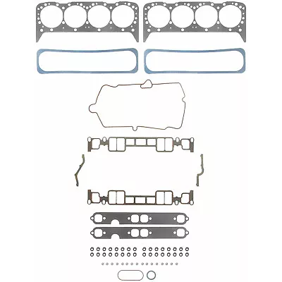 Chevy 350 5.7 5.7L Vortec Marine Mercruiser Fel-Pro Head Gasket Set Bolts • $242.99