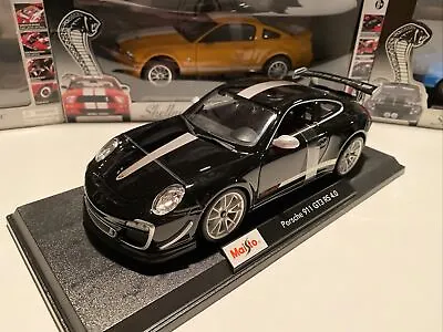 Porsche 911 GT3 RS 4.0 - Black 1/18 Scale Maisto Special Edition. New • $44.95