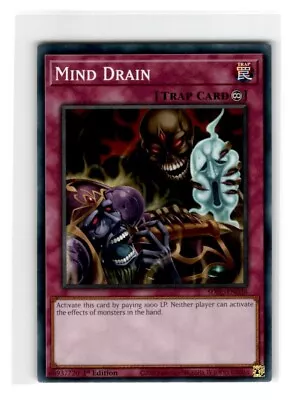 Yu-Gi-Oh! Mind Drain Common SDFC-EN038 Lightly Played 1st Edition • $1.89