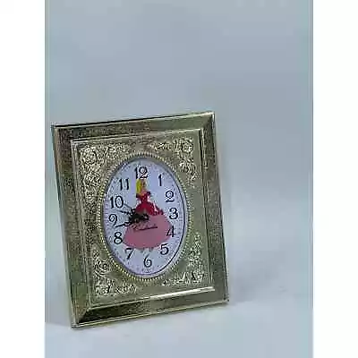 $35 • Buy Vintage Disney Cinderella Wind-Up Alarm Clock  - Bradley 1971 Elgin Industries