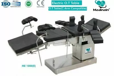 FULLY ELECTRIC OPERATION THEATRE TABLE C-ARM COMPATIBLE Fully Electrically Table • $3400