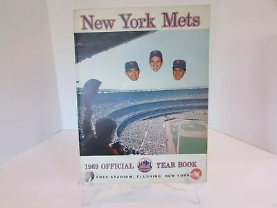 New York Mets Official Yearbook 1969 Shea Stadium MLB As Is LotH • $9.71