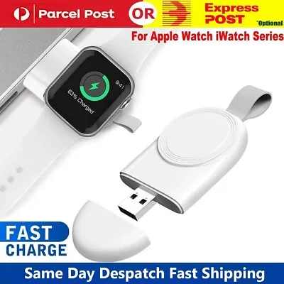 $9.49 • Buy Portable Magnetic Wireless Charger For Apple Watch IWatch Series 8 7 6 5 4 3 2 1