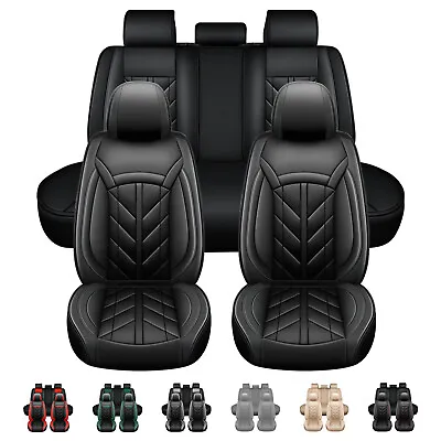 For Mercedes-Benz Deluxe Black 5 Seats Car Seat Covers Full Set Padded Protector • £49.99