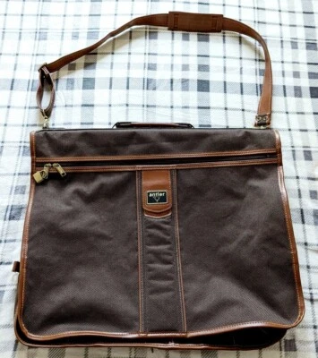 £28.99 • Buy Antler Suit Carrier Dress Garment Shoulder Travel Bag Green & Tan 