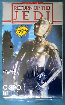 Vintage - 1983 - Rotj - Star Wars - C-3po - Mpc Model - Factory Sealed - Mib • $44.99