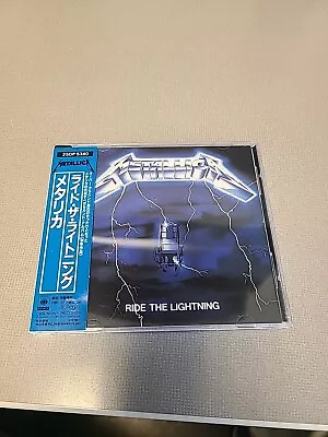 Metallica - Ride The Lightning (Original Japan CD W/OBI) CBS / Sony 25DP 5340 • $22