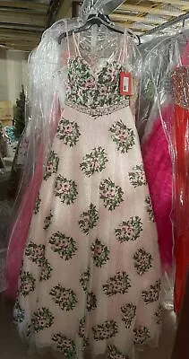 Jovani 48417 Pink Multi Pageant Prom Gown Dress Sz 12 NWT • $288.60