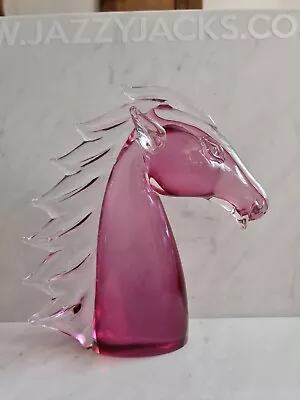 £39.95 • Buy Murano Horse Head Figurine 29cms Tall - 1960s - Vintage