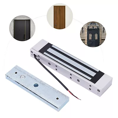 Electric Magnetic Lock Door Access Control System 600lb 280KG Holding Fitce 12V • $21